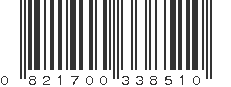 UPC 821700338510