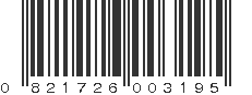 UPC 821726003195