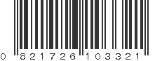 UPC 821726103321