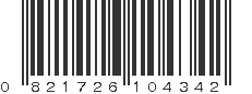 UPC 821726104342