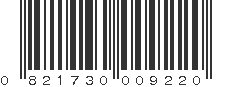 UPC 821730009220