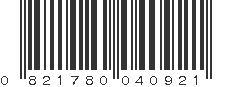 UPC 821780040921