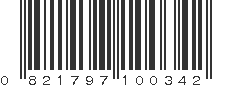 UPC 821797100342