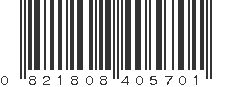 UPC 821808405701