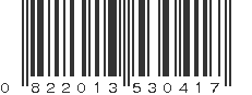 UPC 822013530417