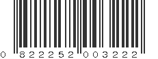 UPC 822252003222