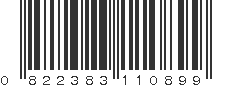 UPC 822383110899