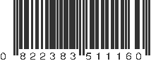 UPC 822383511160