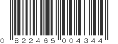 UPC 822465004344