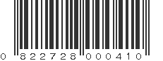 UPC 822728000410