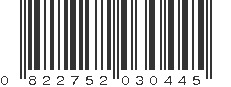 UPC 822752030445