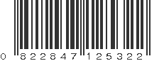 UPC 822847125322