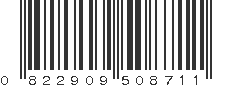 UPC 822909508711