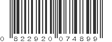 UPC 822920074899