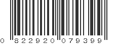 UPC 822920079399