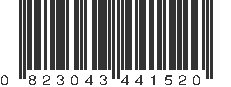 UPC 823043441520