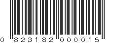 UPC 823182000015