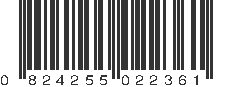 UPC 824255022361