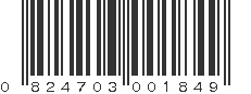 UPC 824703001849