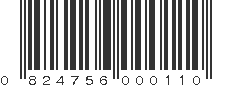 UPC 824756000110