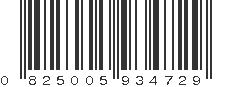 UPC 825005934729