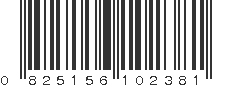 UPC 825156102381