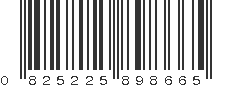 UPC 825225898665