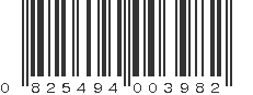 UPC 825494003982