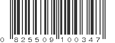 UPC 825509100347