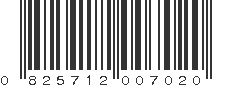 UPC 825712007020