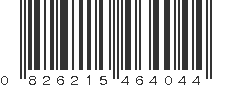 UPC 826215464044
