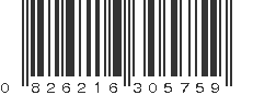 UPC 826216305759