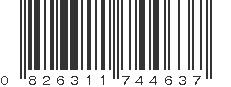 UPC 826311744637