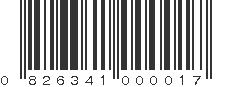 UPC 826341000017