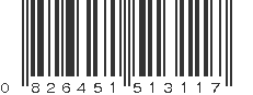 UPC 826451513117