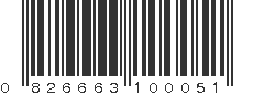 UPC 826663100051