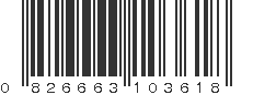 UPC 826663103618