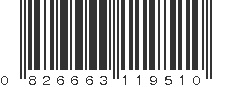 UPC 826663119510