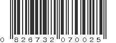 UPC 826732070025