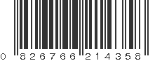 UPC 826766214358