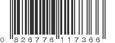 UPC 826776117366