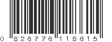 UPC 826776118615