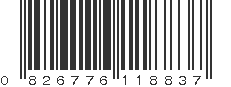 UPC 826776118837