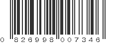 UPC 826998007346