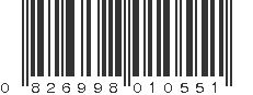 UPC 826998010551