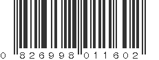 UPC 826998011602