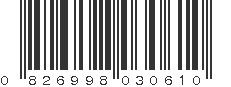 UPC 826998030610