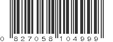 UPC 827058104999