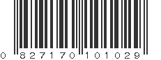 UPC 827170101029