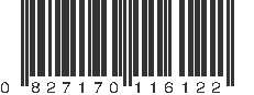 UPC 827170116122